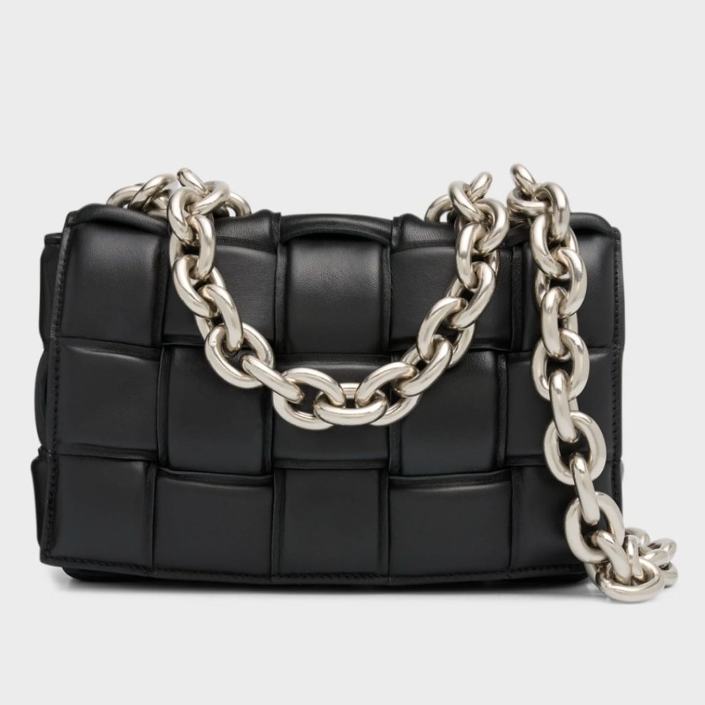 Silver Chain Bag Handle 47"/120cm